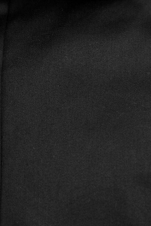 Suitable Satin Overhemd Zwart Product / Detail