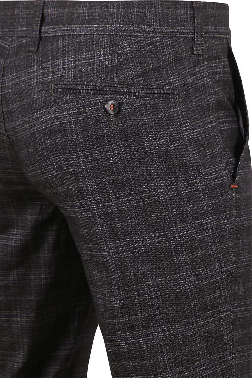 Chino Suitable Pico a quadri antracite Product / Detail