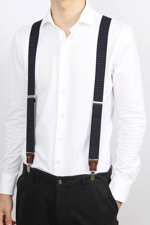 Suitable Luxe Seler Navy Prikker Model / Voorkant