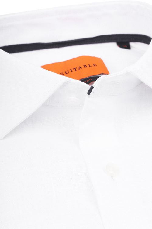Suitable Shirt Linen White Product / Detail