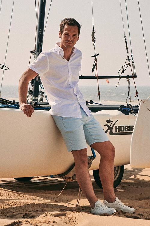 Suitable Short Stanley Bleu Clair Ice Model / Voorkant