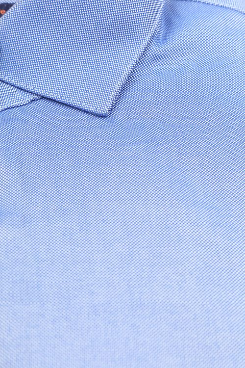 Suitable Skjorta Blått Fint Rutigt DM22-02 Product / Detail