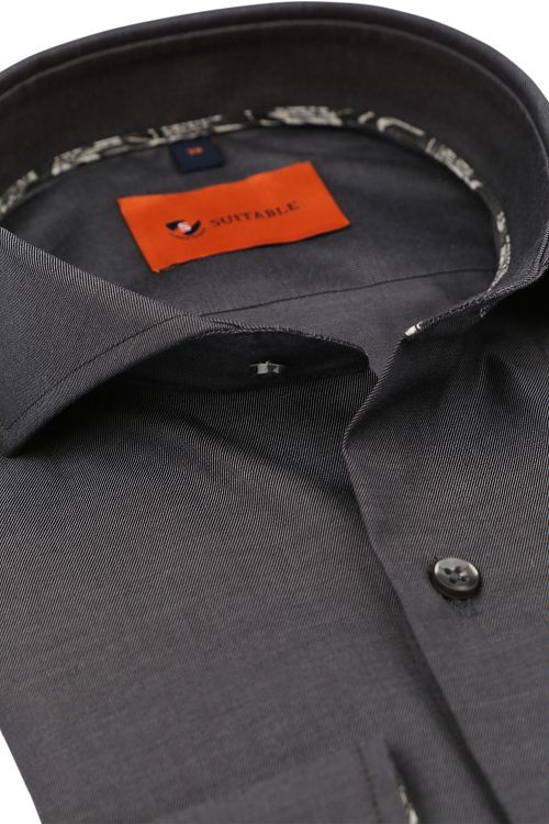 Suitable Twill Skjorte Antracit Product / Detail