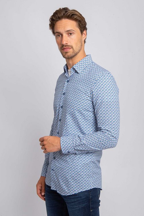 Suitable Skjorte Royal Opt Multifarvet Model / Voorkant