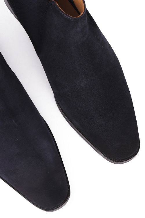 Passande Chelsea Boot Mocka Marinblå Product