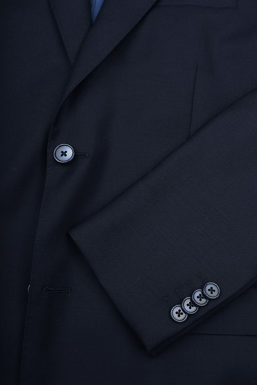 Suitable Suit Wool Navy Model / Sfeerbeeld