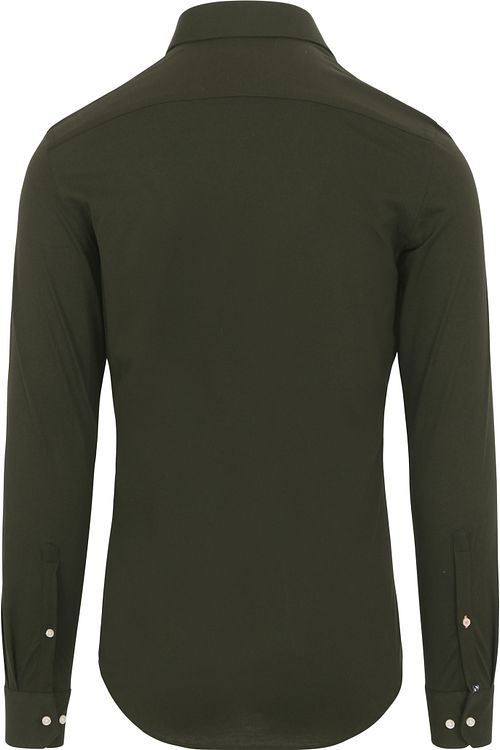 Passende Camicia Poloshirt Mørkegrøn Product / Achterkant