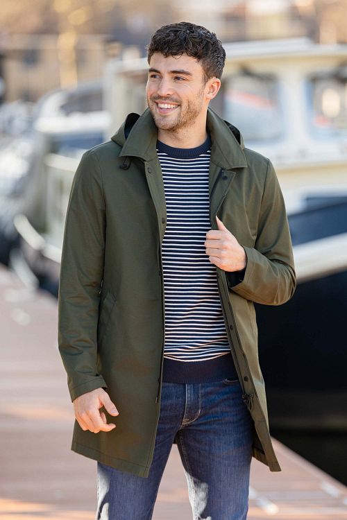 Suitable Veste Vert Foncé Model / Sfeerbeeld