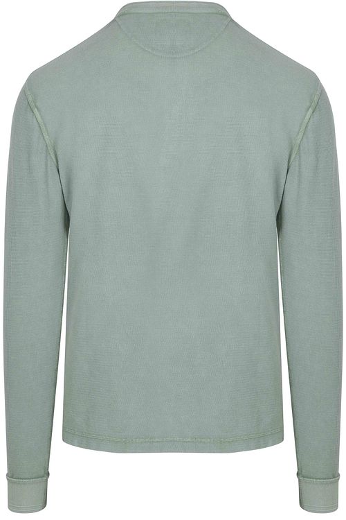 Superdry Pull Henley Textured Vert Product / Detail