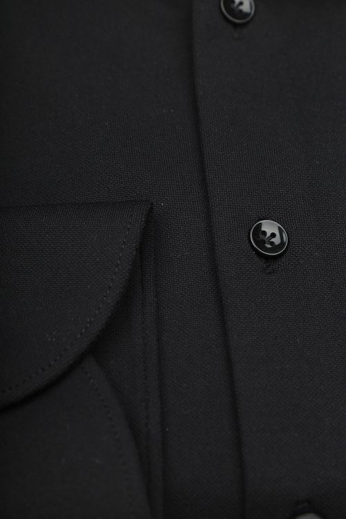 John Miller Skjorta Hyperstretch Svart Product / Detail