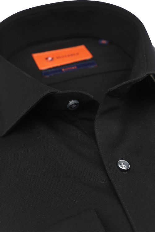 Suitable Skjorte Strikket Pique Svart Product / Detail