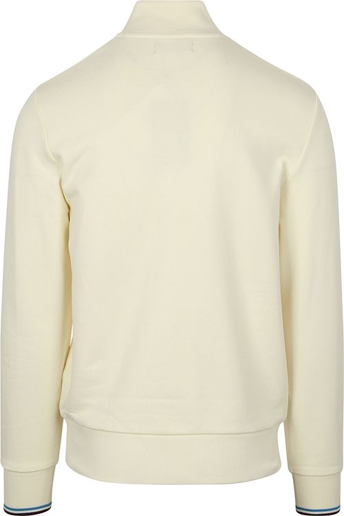 Sweter Fred Perry z półzamkiem, ecru Product / Achterkant