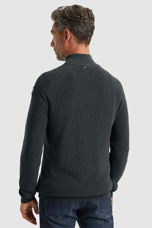 Sweter Vanguard Half Zip w kolorze antracytowym Model / Achterkant