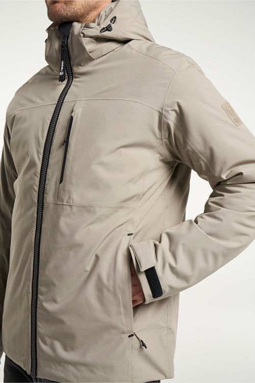Tenson Dave MPC Extreme Jacke Ecru Model / Detail