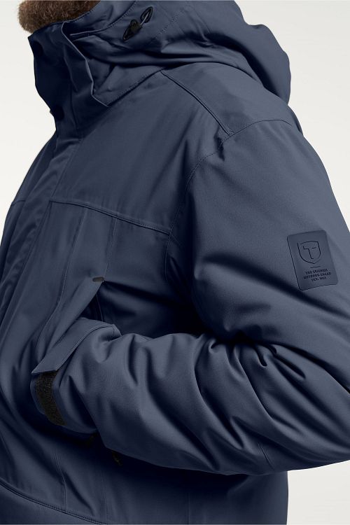 Tenson Chris MPC Jacke Navy Model / Detail