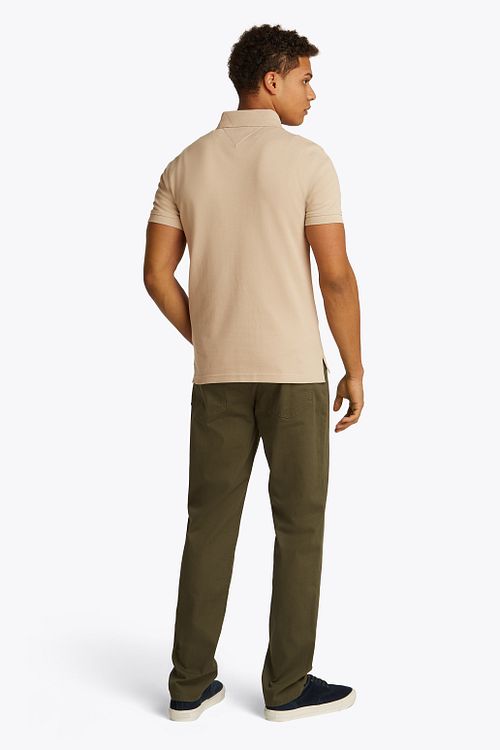 Tommy Hilfiger 1985 Pikétröja Beige Model / Achterkant