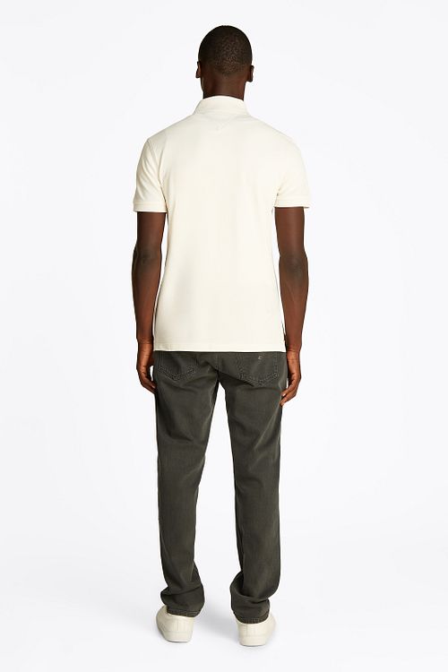 Tommy Hilfiger 1985 Pikétröja Off White Model / Achterkant