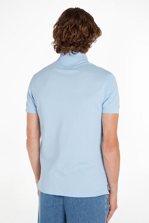 Tommy Hilfiger 1985 Polo Bleu Clair Model / Achterkant