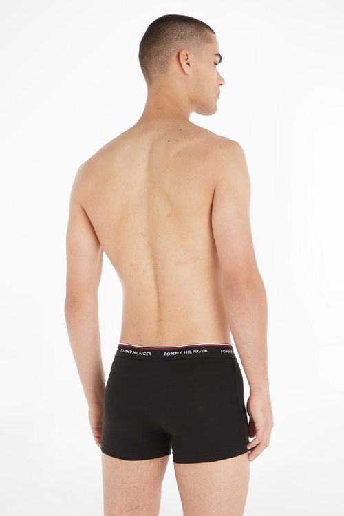 Tommy Hilfiger Boxer 3-Pakning Sort/Hvid/Grå Model / Achterkant