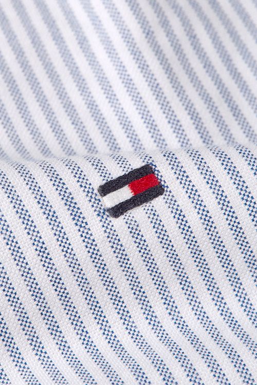 Tommy Hilfiger Oxford Skjorte Stribet Lyseblå Product / Detail