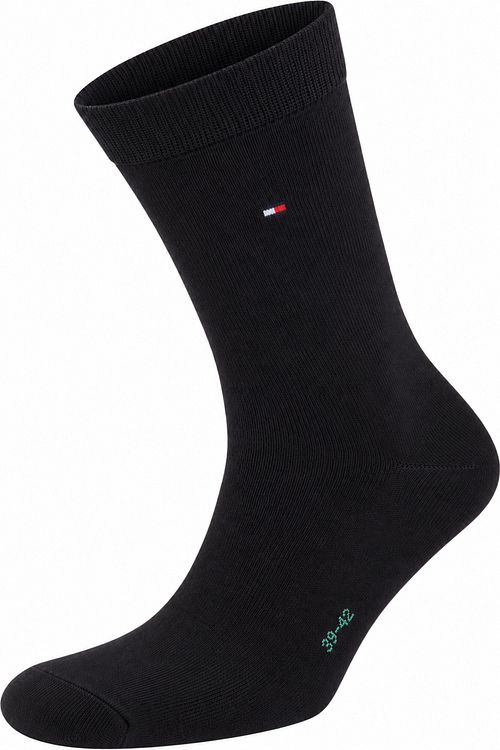 Tommy Hilfiger Classic 2-Pack Sokken Groen Zwart