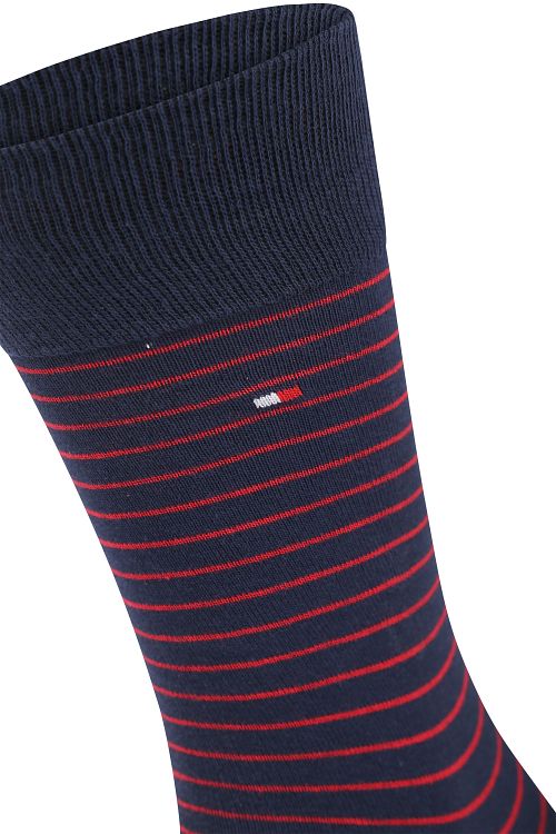 Tommy Hilfiger Sokker 2 Par Mørkeblå Stribet Product / Detail