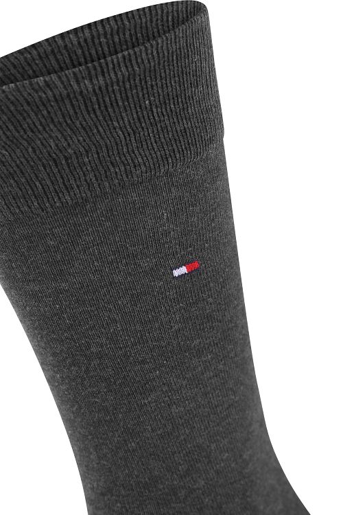 Tommy Hilfiger Klassiska 6-pack strumpor i antracit Product / Detail