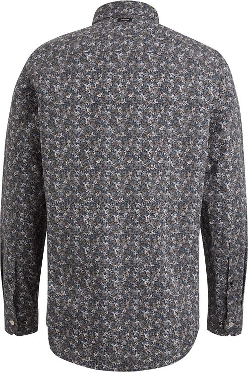 Vanguard Overhemd Print Bruin Product / Achterkant