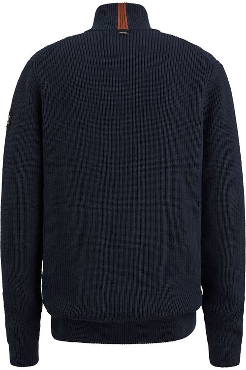 Vanguard Pullover Half Zip Structure Navy Product / Achterkant