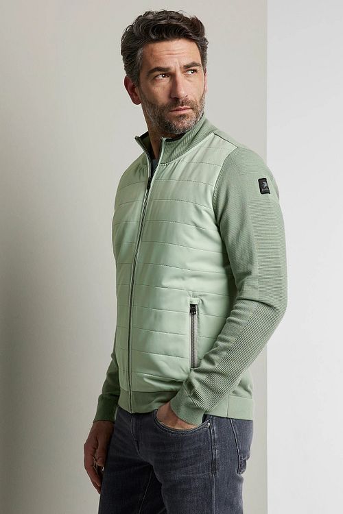Vanguard Strickjacke Green Model / Voorkant