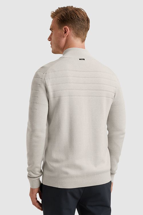 Vanguard Vest Bomull Modal Blanding Beige Model / Achterkant