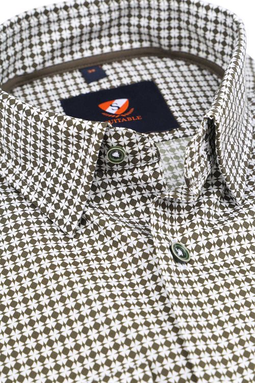 Camisa Suitable con estampado verde Product / Detail