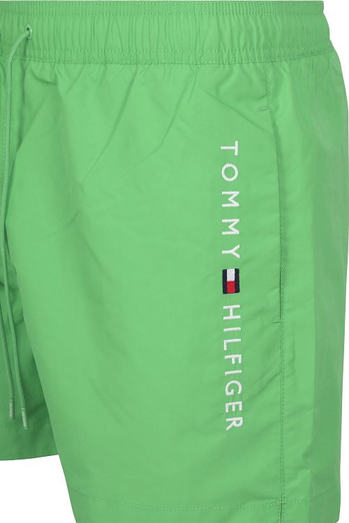 Costume da bagno Tommy Hilfiger con logo verde chiaro Product / Detail