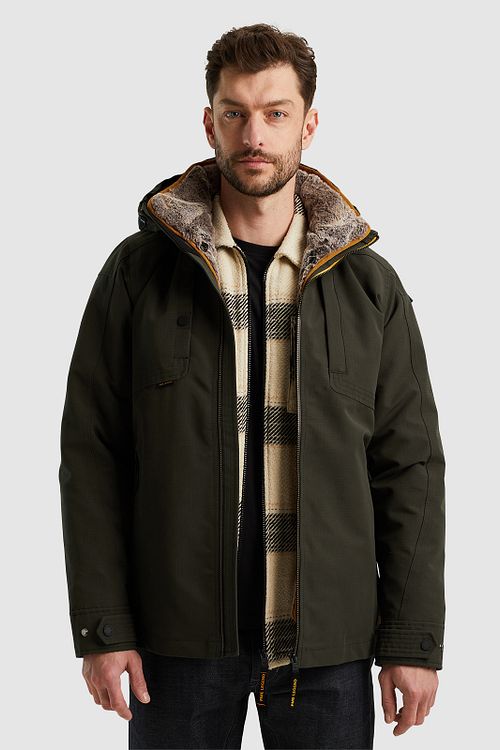 PME Legend Veste Snowpack Icon 2.0 Vert Foncé Model / Voorkant