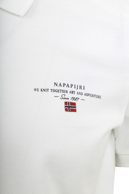 Napapijri Polo Elbas Vit Product / Detail