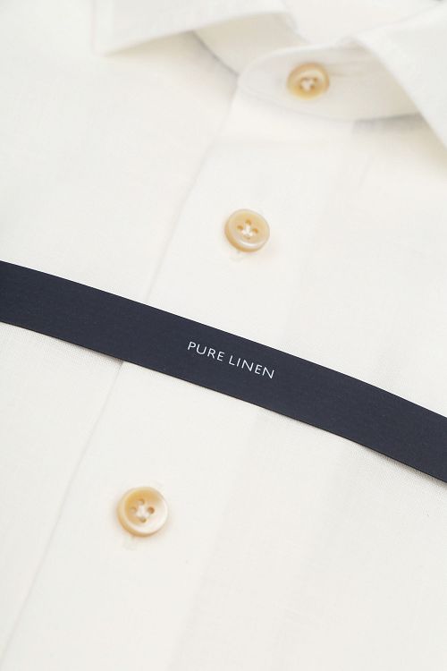 Olymp Signature Shirt Linen Champagne Product / Detail