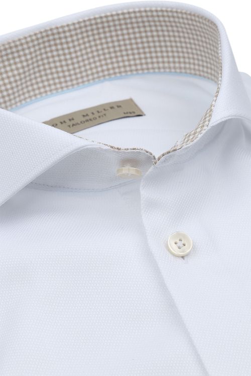 John Miller Shirt Contrast White Product / Detail