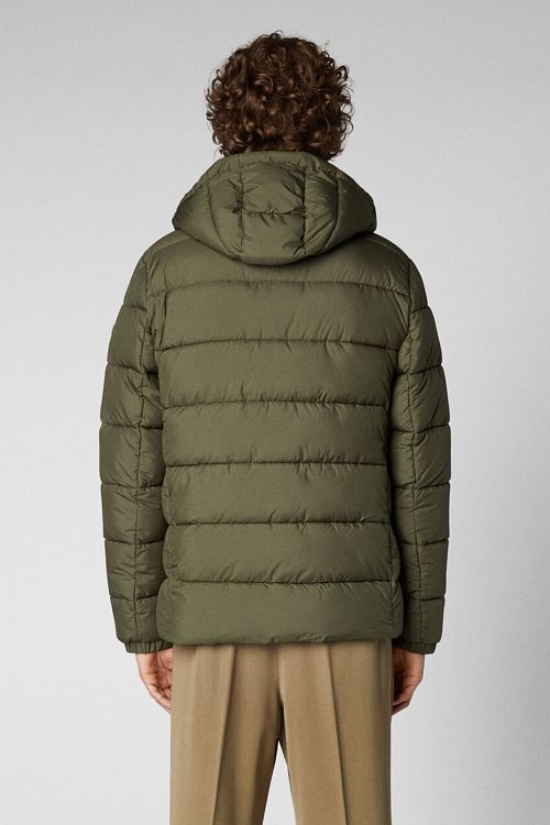 Kurtka Save The Duck Boris w kolorze Laurel Green Model / Achterkant