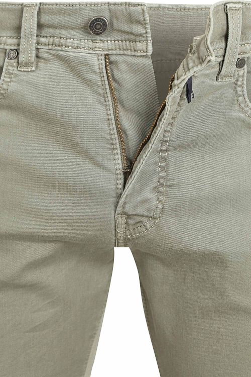 Pierre Cardin jeansy 5-pocket Lyon Tapered zielone Product / Detail