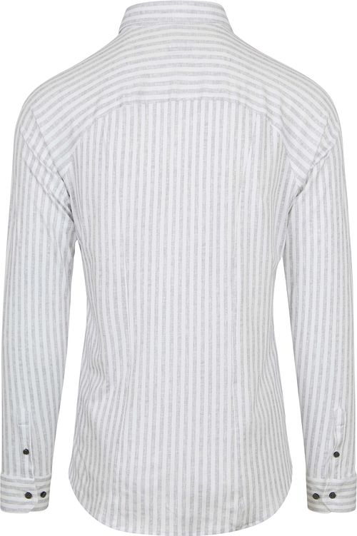 Desoto Chemise Kent Optics Rayures Gris Product / Achterkant