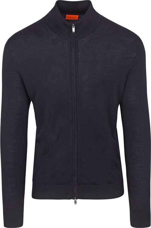 Suitable Cardigan Merino Navy Product
