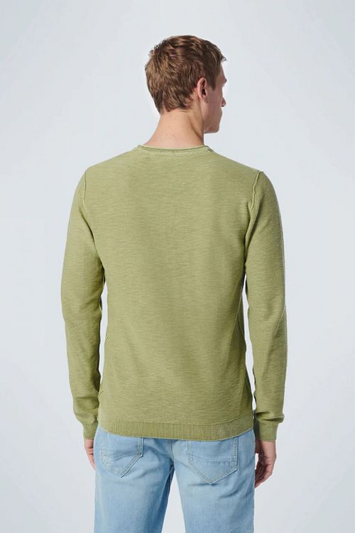 Maglione No Excess Verde Model / Achterkant