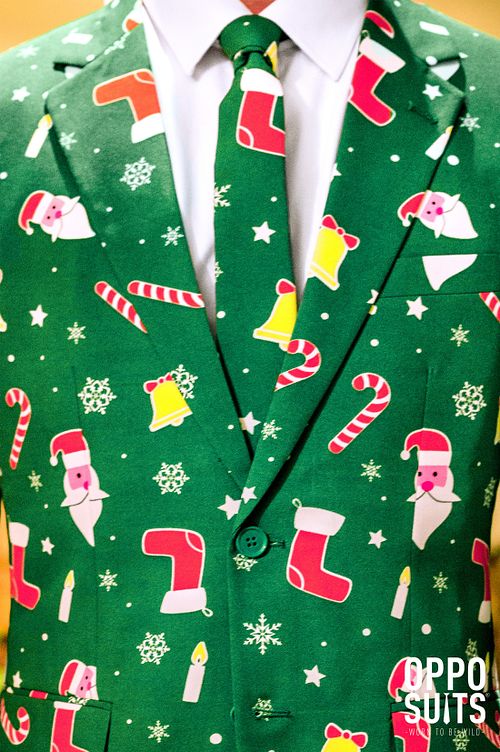 OppoSuits Santaboss Kostüm Model / Detail