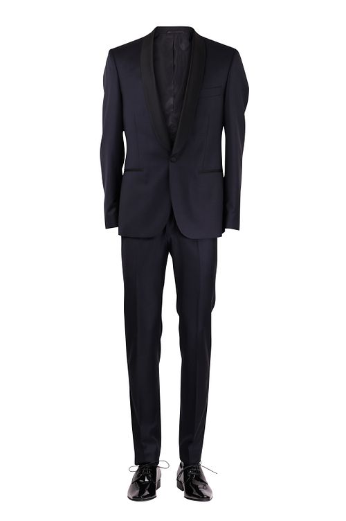 Navy Smoking London 100% Wool