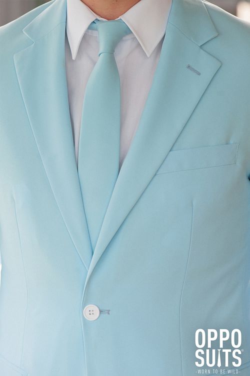 OppoSuits Costume Bleu Cool Model / Detail
