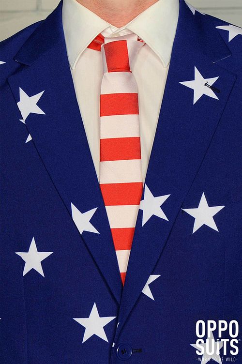 Garnitur OppoSuits Stars and Stripes Model / Detail