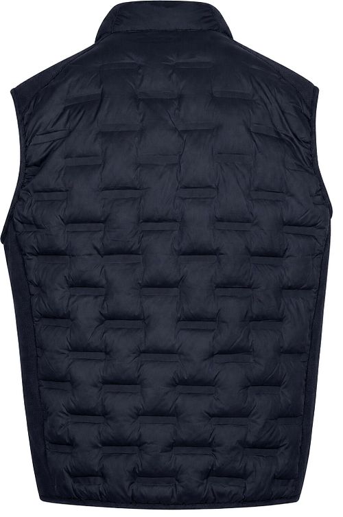 CASAMODA Bodywarmer Hybrid Puffer Navy