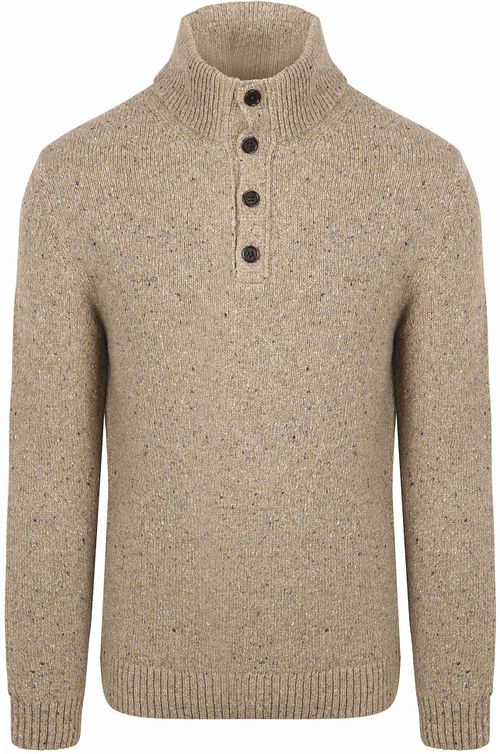 Gant Mocker Pullover Wool Blend Sand Product