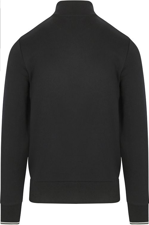 Jersey Half Zip Fred Perry negro Product / Achterkant