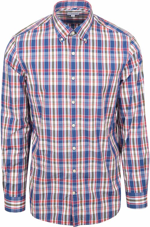 McGregor Overhemd Poplin Ruiten Multicolour Product
